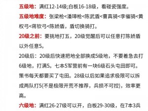 三国志2017攻略大解密：刷副本高手技巧助你迅速提升等级的策略分享