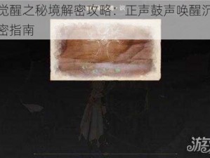 原神觉醒之秘境解密攻略：正声鼓声唤醒沉睡之力解密指南