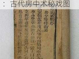 古代压箱底七十二试图：古代房中术秘戏图