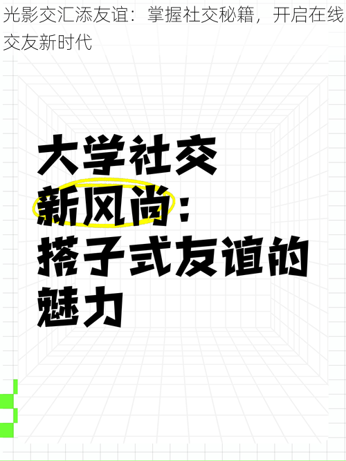 光影交汇添友谊：掌握社交秘籍，开启在线交友新时代