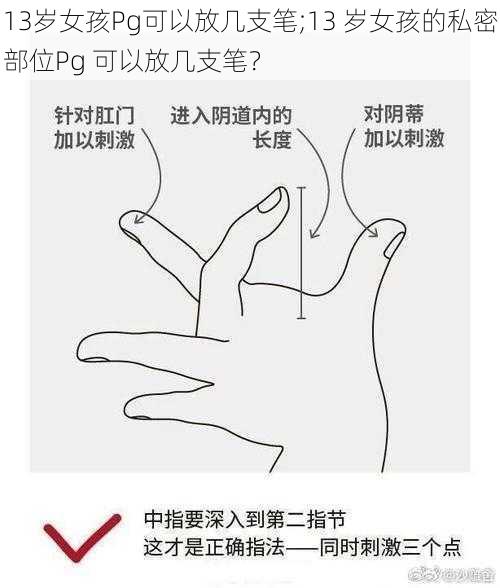 13岁女孩Pg可以放几支笔;13 岁女孩的私密部位Pg 可以放几支笔？