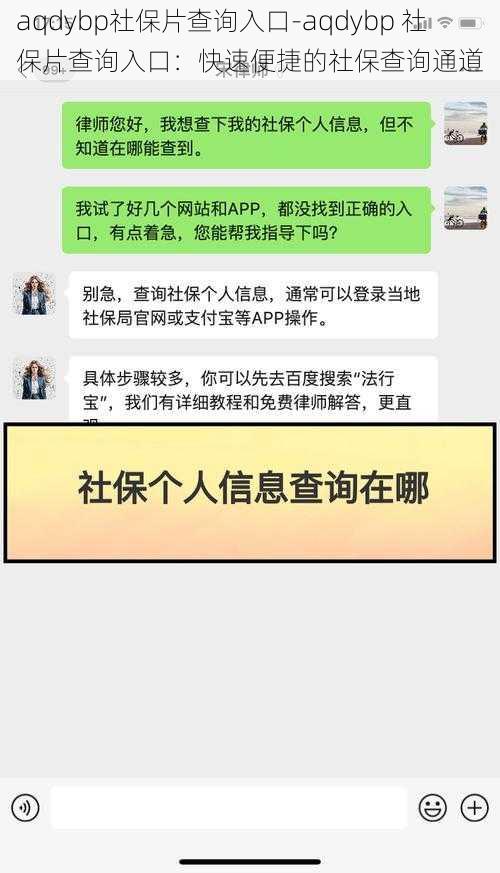 aqdybp社保片查询入口-aqdybp 社保片查询入口：快速便捷的社保查询通道