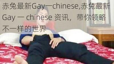 赤兔最新Gay一chinese,赤兔最新 Gay 一 chinese 资讯，带你领略不一样的世界