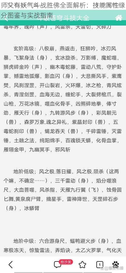 师父有妖气斗战胜佛全面解析：技能属性缘分图鉴与实战指南