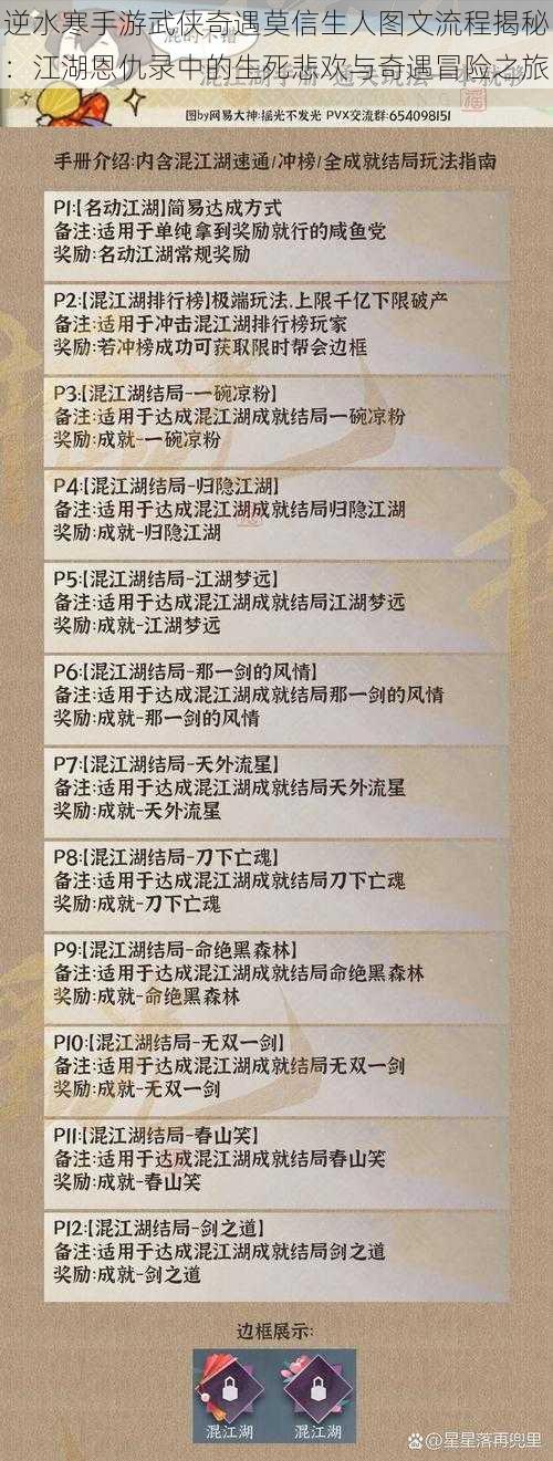 逆水寒手游武侠奇遇莫信生人图文流程揭秘：江湖恩仇录中的生死悲欢与奇遇冒险之旅