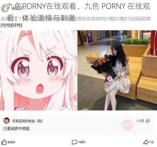 九色PORNY在线观看、九色 PORNY 在线观看：体验激情与刺激