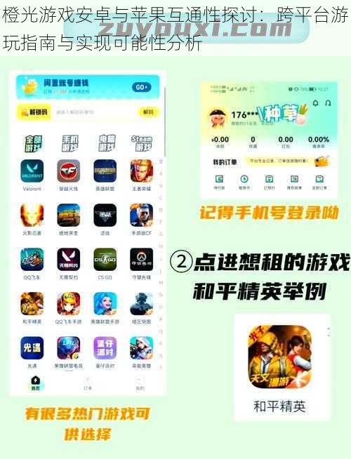 橙光游戏安卓与苹果互通性探讨：跨平台游玩指南与实现可能性分析