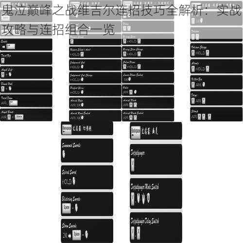 鬼泣巅峰之战维吉尔连招技巧全解析：实战攻略与连招组合一览